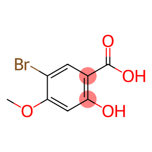 5-溴-2-羟基-4-甲氧基苯甲酸