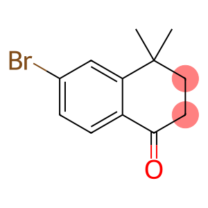 6-bromo-4,4-dimethyl-1,2,3,4-tetrahydronaphthalen-1-one