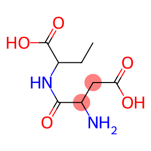 Succinamic  acid,  3-amino-N-(1-carboxypropyl)-  (6CI)