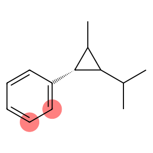 Benzene, [2-methyl-3-(1-methylethyl)cyclopropyl]-, (1alpha,2ba,3ba)- (9CI)