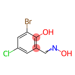 (E)-3-broMo-5-chloro-2-hydroxybenzaldehyde oxiMe