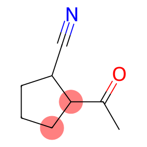 Cyclopentanecarbonitrile, 2-acetyl- (6CI)