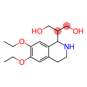 1-[bis-(hydroxymethyl)-methyl]-6,7-diethoxy-1,2,3,4-tetrahydroisoquinoline