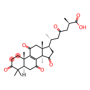 (25R)-3,7,11,15,23-Pentaoxo-5α-lanost-8-en-26-oic acid