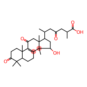 Lanost-8-en-26-oic acid, 15-hydroxy-3,11,23-trioxo-, (15α)-