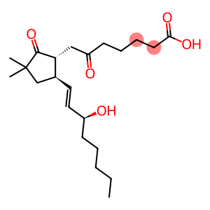 10,10-Dimethyl-11-deoxy-6-keto-PGE1