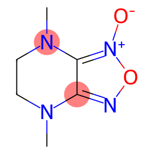 [1,2,5]Oxadiazolo[3,4-b]pyrazine,4,5,6,7-tetrahydro-4,7-dimethyl-,1-oxide(9CI)