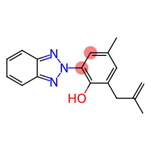 2-(2H-benzotriazol-2-yl)-4-methyl-6-(2-methylprop-2-en-1-yl)phenol