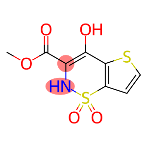 methyl 4-hydroxy-1,1-dioxo-2H-thieno[2,3-e]thiazine-3-carboxylate