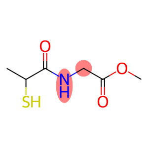 Glycine, N-(2-Mercapto-1-oxopropyl)-, Methyl ester