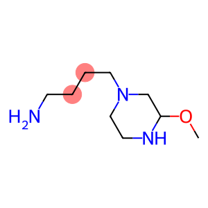 Piperazine, 1-(4-aminobutyl)-3-methoxy- (6CI)