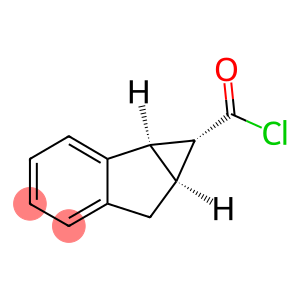 Cycloprop[a]indene-1-carbonyl chloride, 1,1a,6,6a-tetrahydro-, (1alpha,1aalpha,6aalpha)- (9CI)