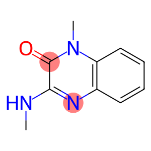 2(1H)-Quinoxalinone,1-methyl-3-methylamino-(6CI)