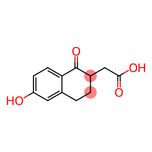 2-(6-Hydroxy-1-oxo-1,2,3,4-tetrahydronaphthalen-2-yl)acetic acid