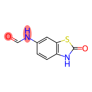 Formamide, N-(2,3-dihydro-2-oxo-6-benzothiazolyl)- (9CI)