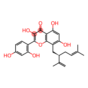 2-(2,4-Dihydroxyphenyl)-3,5,7-trihydroxy-8-[(2R)-5-methyl-2-(1-methylethenyl)-4-hexenyl]-4H-1-benzopyran-4-one