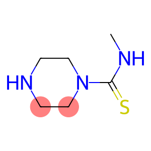 1-Piperazinecarbothioamide,  N-methyl-