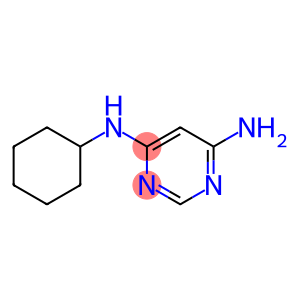 N4-cyclohexyl-pyrimidine-4,6-diyldiamine