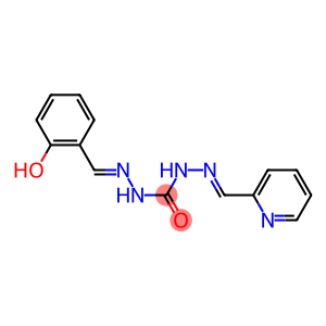 1-[(6-oxocyclohexa-2,4-dien-1-ylidene)methylamino]-3-[(Z)-pyridin-2-ylmethylideneamino]urea