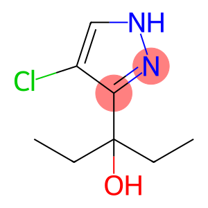 1H-Pyrazole-3-methanol, 4-chloro-α,α-diethyl-