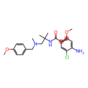 4-Amino-5-chloro-2-methoxy-N-[2-[(4-methoxybenzyl)methylamino]-1,1-dimethylethyl]benzamide