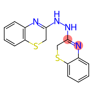 3-[2-(2H-1,4-benzothiazin-3-yl)hydrazino]-2H-1,4-benzothiazine