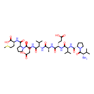 (4S)-4-[[(2S)-2-[[(2S)-1-[(2S)-2-amino-3-methylbutanoyl]pyrrolidine-2-carbonyl]amino]-3-methylbutanoyl]amino]-5-[[(2S)-1-[[(2S)-1-[[(2S)-3-carboxy-1-[(2S)-2-[[(1S)-1-carboxy-3-methylsulfanylpropyl]carbamoyl]pyrrolidin-1-yl]-1-oxopropan-2-yl]amino]-3-methyl-1-oxobutan-2-yl]amino]-1-oxopropan-2-yl]amino]-5-oxopentanoic acid