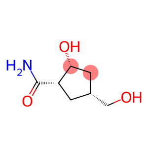 Cyclopentanecarboxamide, 2-hydroxy-4-(hydroxymethyl)-, (1alpha,2alpha,4alpha)- (9CI)
