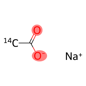 ACETIC ACID, SODIUM SALT, [2-14C]-