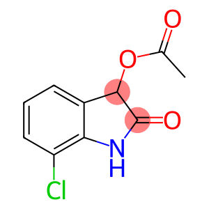 1,3-Dihydro-3-(acetyloxy)-7-chloro-2H-indol-2-one