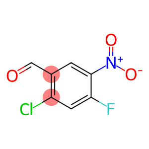 2-氯-4-氟-5-硝基苯甲醛