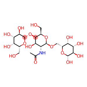 galactopyranosyl(1-4)-N-acetylgalactosaminyl(1-6)galactose