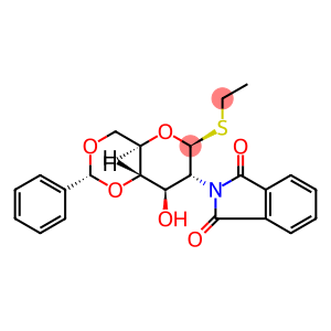 Ethyl 4,6-O-benzylidene-2-deoxy-2-phthalimido-1-thio-β-D-glucopyranoside