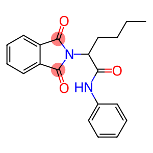 2-(1,3-dioxo-1,3-dihydro-2H-isoindol-2-yl)-N-phenylhexanamide