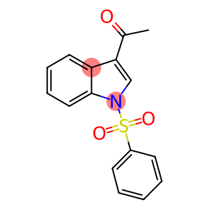 3-acetyl-1-benzenesulfonylindole