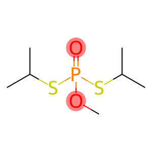 Phosphorodithioic acid, O-methyl S,S-bis(1-methylethyl) ester