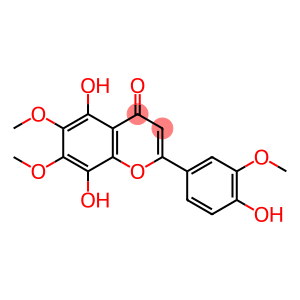 4',5,8-三羟基-3',6,7-三甲氧基黄酮