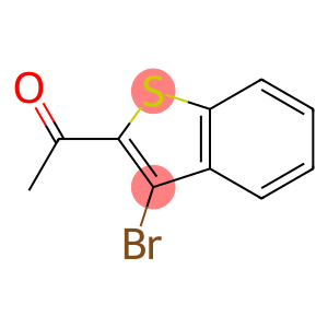 acetyl-2 bromo-3 benzothiophene