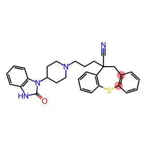 Dibenzo[b,f]thiepin-10-carbonitrile, 10-[3-[4-(2,3-dihydro-2-oxo-1H-benzimidazol-1-yl)-1-piperidinyl]propyl]-10,11-dihydro-
