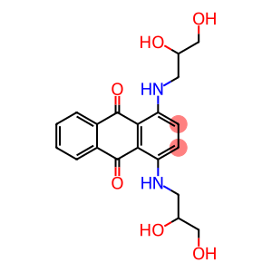 9,10-Anthracenedione, 1,4-bis[(2,3-dihydroxypropyl)amino]-