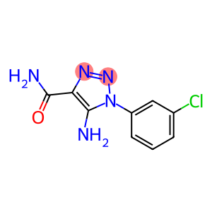 5-氨基-1-(3-氯苯基)-1H-1,2,3-三唑-4-甲酰胺