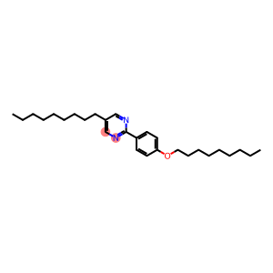 2-(4-nonyloxyphenyl)-5-nonylpyrimidine