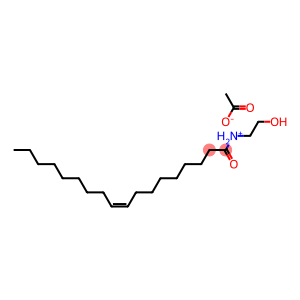 (2-hydroxyethyl)oleoylammonium acetate