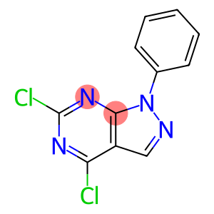 4,6-dichloro-1-phenyl-1H-pyrazolo[3,4-d]pyrimidine