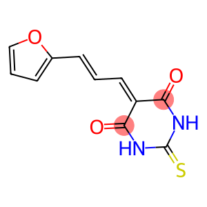 5-[(2E)-3-(2-FURYL)PROP-2-EN-1-YLIDENE]-2-THIOXODIHYDROPYRIMIDINE-4,6(1H,5H)-DIONE