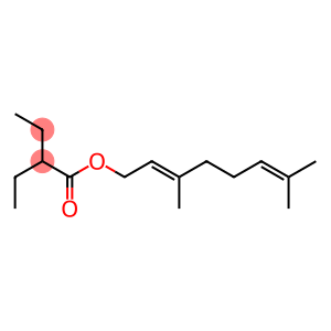 Geranyl-2-ethylbutyrate