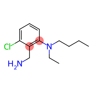 2-(aminomethyl)-N-butyl-3-chloro-N-ethylaniline