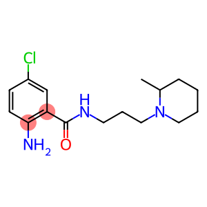 2-amino-5-chloro-N-[3-(2-methylpiperidin-1-yl)propyl]benzamide