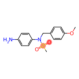 (4-aminophenyl)-N-[(4-methoxyphenyl)methyl]methanesulfonamide