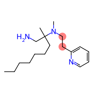 (1-amino-2-methylnonan-2-yl)(methyl)[2-(pyridin-2-yl)ethyl]amine